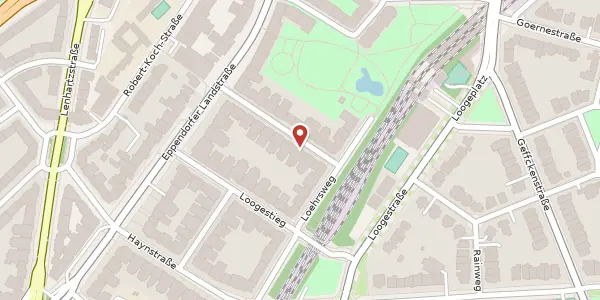Karte der Umgebung von Woldsenweg 14, 20249 Hamburg