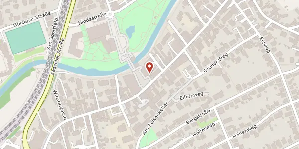 Karte der Umgebung von Frankfurter Str. 58, 61118 Bad Vilbel