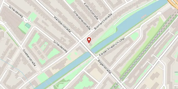 Karte der Umgebung von Bogenstraße 66, 20253 Hamburg