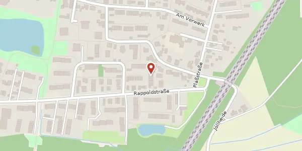 Karte der Umgebung von Rappoldstr. 79, 33611 Bielefeld