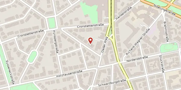 Karte der Umgebung von Falkensteiner Str. 6, 60322 Frankfurt