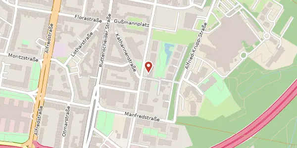 Karte der Umgebung von Ursulastr. 67, 45131 Essen
