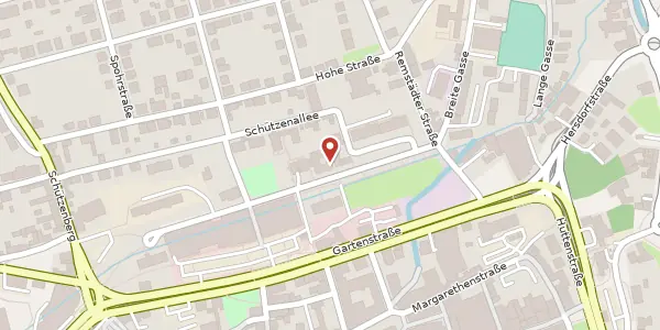 Karte der Umgebung von Moßlerstraße 19, 99867 Gotha