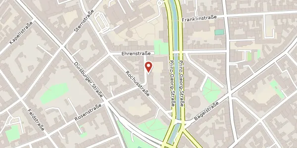 Karte der Umgebung von Bongardstr. 7, 40479 Düsseldorf
