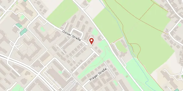 Karte der Umgebung von Osloer Str. 191, 53117 Bonn