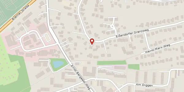 Karte der Umgebung von Eißendorfer Grenzweg 28, 21077 Hamburg