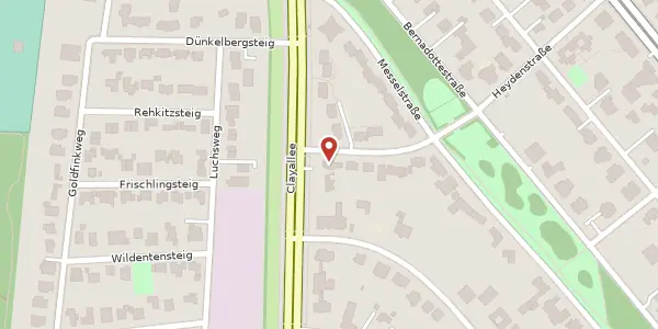Karte der Umgebung von Heydenstraße 36, 14195 Berlin