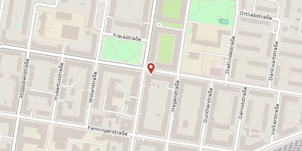 Karte der Umgebung von Rüdigerstraße 43, 10365 Berlin