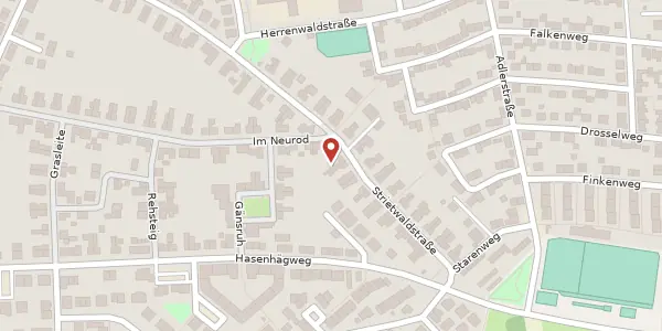 Karte der Umgebung von Strietwaldstr. 67, 63741 Aschaffenburg