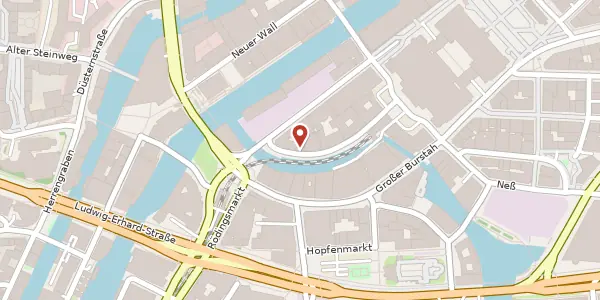 Karte der Umgebung von Mönkedamm 15, 20457 Hamburg