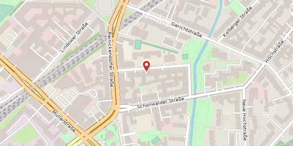 Karte der Umgebung von Ravenéstraße 4, 13347 Berlin