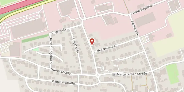 Karte der Umgebung von Bahnhofstraße 9, 54344 Kenn