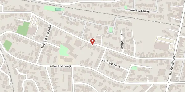Karte der Umgebung von Grünstiege 90, 48599 Gronau
