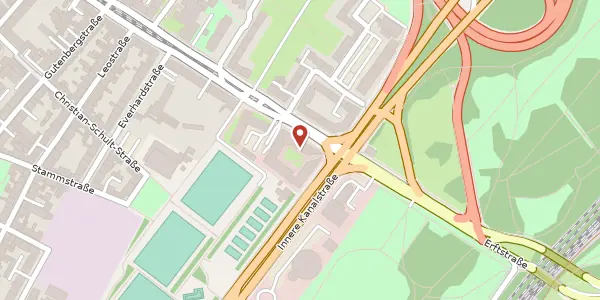 Karte der Umgebung von Subbelrather Str. 15, 50823 Köln