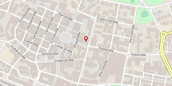Karte der Umgebung von Poststraße 41, 73033 Göppingen