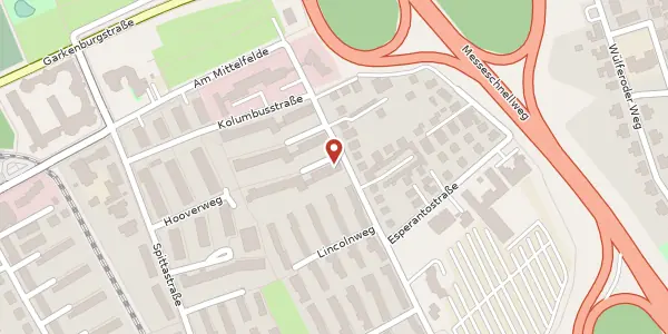 Karte der Umgebung von Weiserweg 1, 30519 Hannover