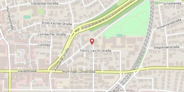 Karte der Umgebung von Scharrstraße 35, 70563 Stuttgart