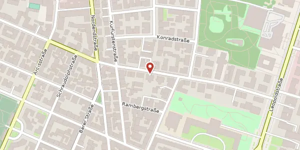 Karte der Umgebung von Georgenstr. 25, 80799 München