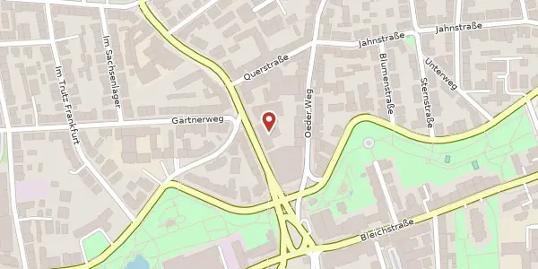 Karte der Umgebung von Eschersheimer Landstr. 6, 60322 Frankfurt