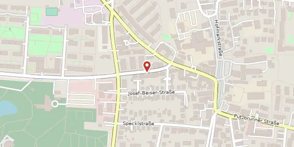Karte der Umgebung von Hochäckerstr. 116, 81737 München