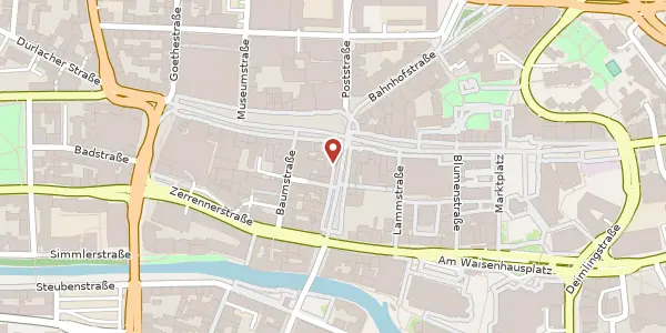 Karte der Umgebung von Leopoldstraße 6, 75172 Pforzheim