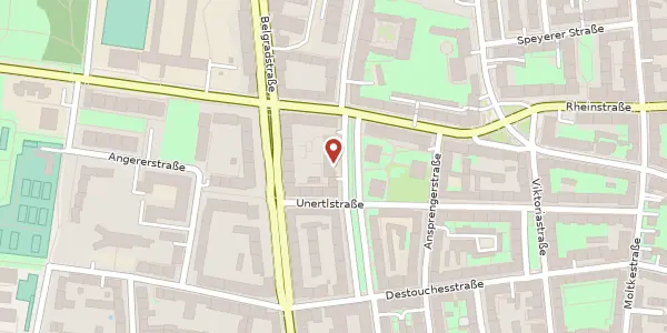 Karte der Umgebung von Degenfeldstr. 7a, 80803 München