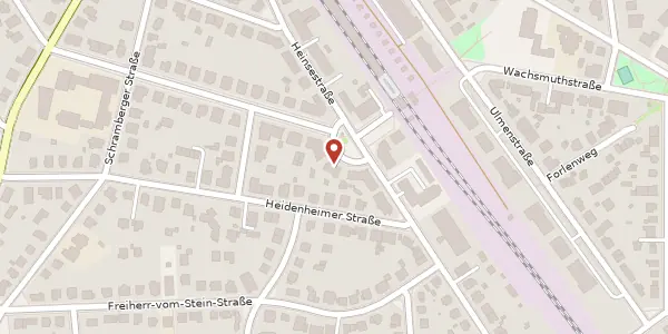 Karte der Umgebung von Fellbacher Straße 29, 13467 Berlin