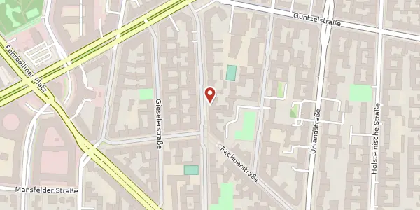 Karte der Umgebung von Sigmaringer Straße 10, 10713 Berlin