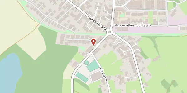 Karte der Umgebung von Niederforstbacher Str. 85 a, 52078 Aachen