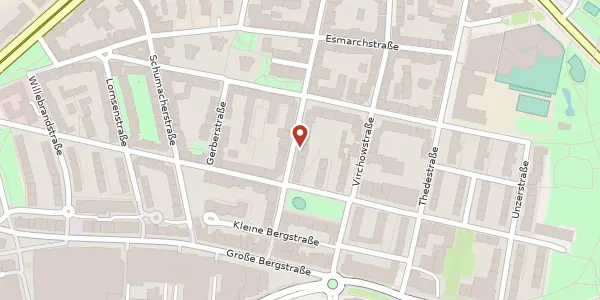 Karte der Umgebung von Hospitalstraße 35, 22767 Hamburg