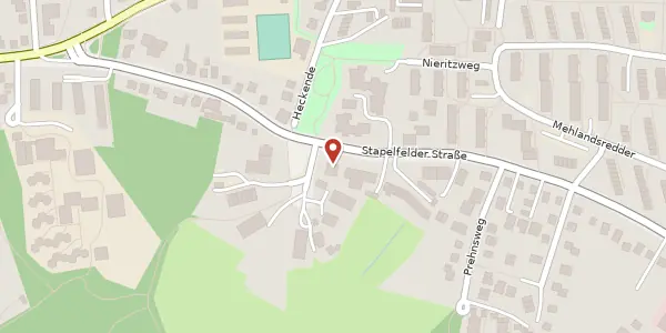 Karte der Umgebung von Stapelfelder Straße 30, 22143 Hamburg