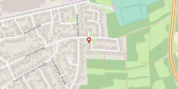 Karte der Umgebung von Geraer Str. 3 a, 63322 Rödermark
