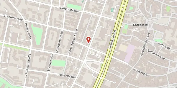 Karte der Umgebung von Schottenstraße 11, 78462 Konstanz