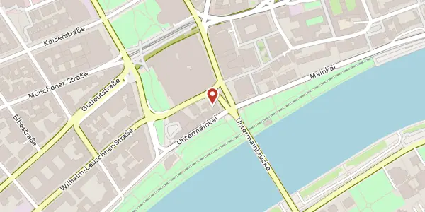 Karte der Umgebung von Neue Mainzer Str. 1, 60311 Frankfurt