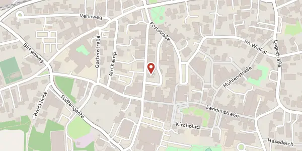 Karte der Umgebung von Tabbenstr. 9, 49624 Löningen