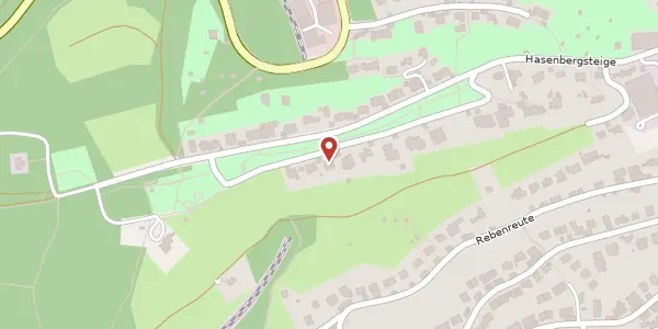 Karte der Umgebung von Hasenbergsteige 85, 70197 Stuttgart