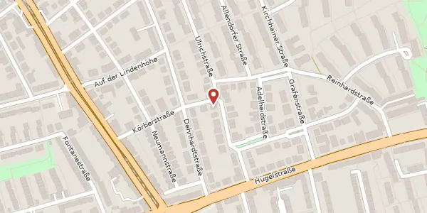 Karte der Umgebung von Körberstr. 18, 60433 Frankfurt