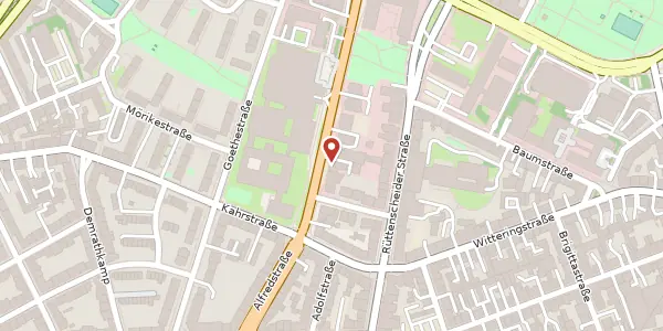 Karte der Umgebung von Bismarckstr. 61, 45128 Essen