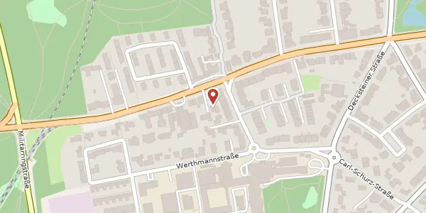 Karte der Umgebung von Prälat-van Acken-Str. 2c, 50935 Köln