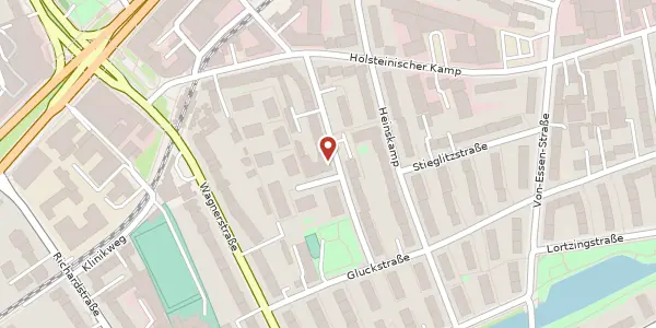 Karte der Umgebung von Marschnerstraße 44, 22081 Hamburg