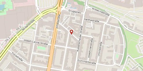 Karte der Umgebung von Fridtjof-Nansen-Str. 9, 45131 Essen