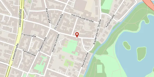 Karte der Umgebung von Feilitzschstr. 26, 80802 München