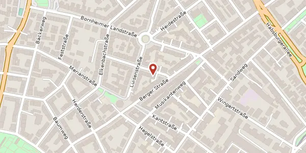 Karte der Umgebung von Herbartstr. 5, 60316 Frankfurt