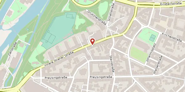 Karte der Umgebung von Innere Wiener Str. 32, 81667 München