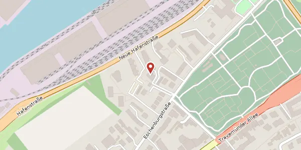 Karte der Umgebung von Eschenburgstraße 31, 23568 Lübeck