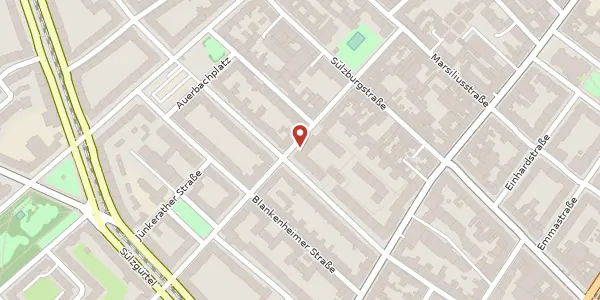 Karte der Umgebung von Münstereifeler Str. 39, 50937 Köln