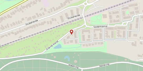 Karte der Umgebung von Erna-Stahl-Ring 14, 22337 Hamburg