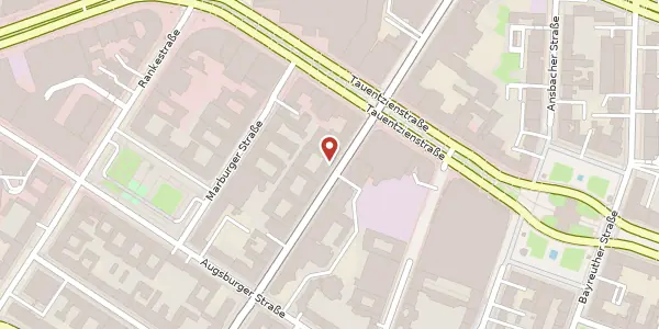 Karte der Umgebung von Nürnberger Straße 16, 10789 Berlin
