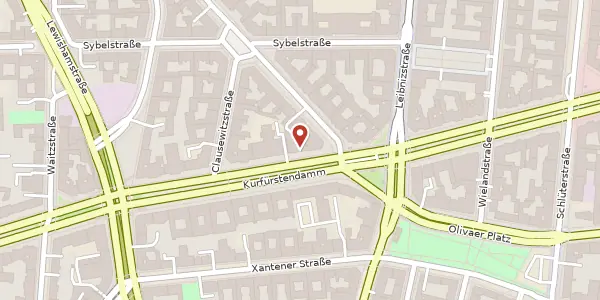 Karte der Umgebung von Kurfürstendamm 63, 10707 Berlin
