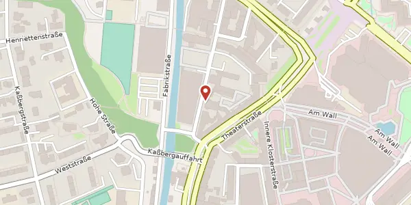 Karte der Umgebung von An der Markthalle 6, 09111 Chemnitz